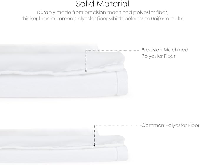 Syntus 12 Pack Bib Apron, Unisex Aprons Adjustable Thicker Version Waterdrop Resistant with 2 Pockets Cooking Kitchen Aprons for Women Men Chef, BBQ Drawing Apron Bulk, White