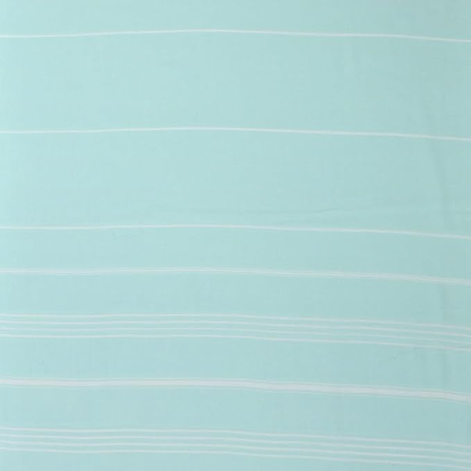 Bersuse Towels Anatolia XL Beach Blanket Throw Blanket Turkish Towel 100% Cotton Extra-Large Quick-Dry Lightweight Premium Peshtemal Towel - 61x82 Inches, Aqua Marine (Set of 6)