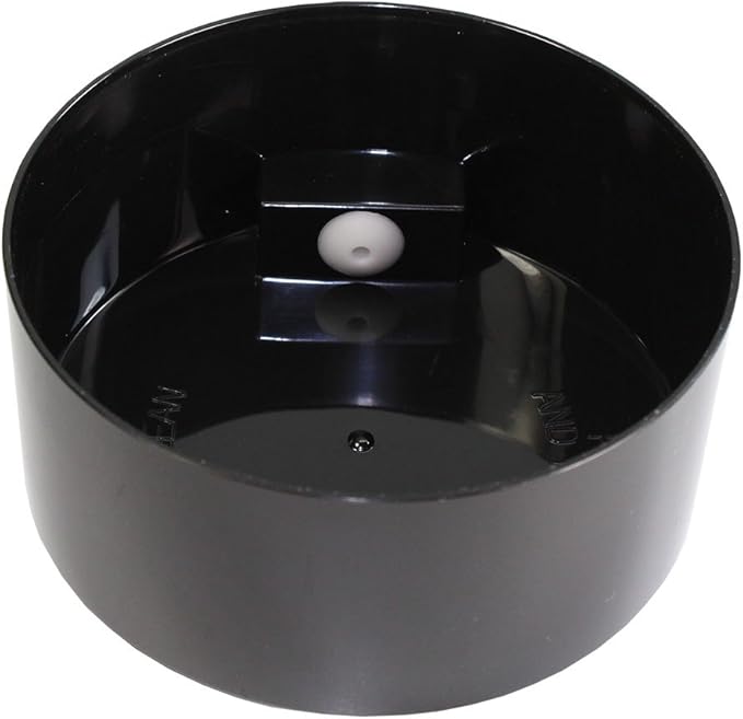 Tightvac - 3oz to 12 Ounce - Patented Airtight Container | Multi-use Vacuum Container Works as Smell Proof Containers for Herbs and Dry Goods. Black Clear