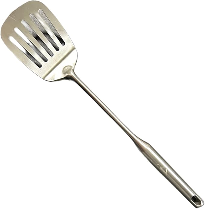 Spatula Slotted Turner Stainless steel 304 Kitchen Cooking Utensils For Home Resturant Flipping kitchen tool grilling,Fish, Eggs and Burgers Durable and Sturdy