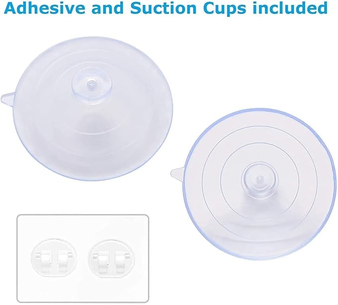 TESOT Sink Caddy Sponge Holder for Kitchen Sink 2 Suspension Options(Suction Cups and Adhesive Hook), SUS304 Stainless Steel, Silver
