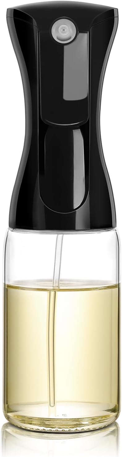 Mistifi glass Oliver Oil Sprayer for cooking, Spray bottle 6oz, Non-Aerosol Refillable Dispenser Oil Mister PS887