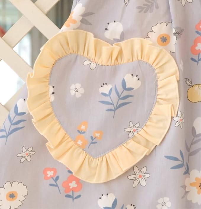 CRB Fashion Womens Cooking Baking Apron | Ladies, Woman, Kitchen Chef Aprons with Pocket