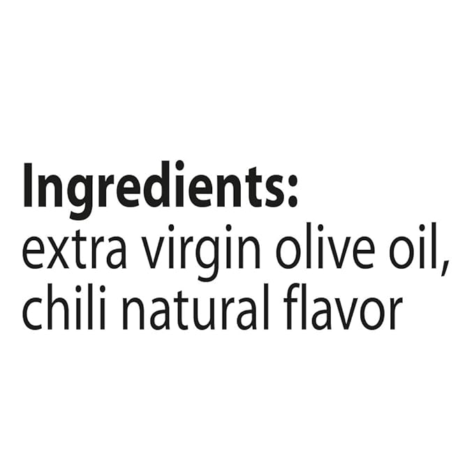 Mantova Extra Virgin Olive Oil Spray Chili Flavored 8 oz. Spray Bottle - Manage Oil Amount - Great For Salads & Cooking