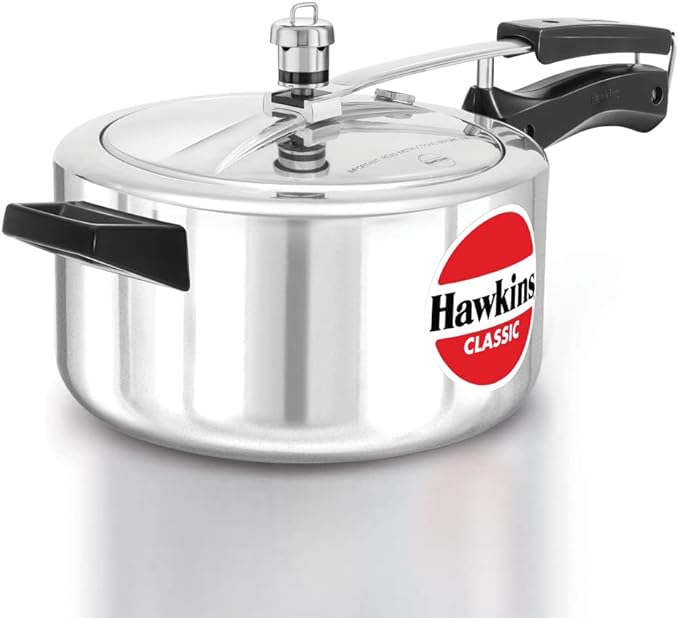 Hawkins Classic Aluminum 4.0 Litre Pressure Cooker