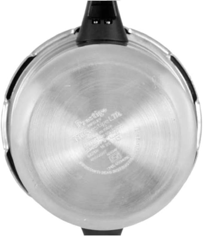 Prestige PRP4 Aluminum Pressure Cooker, 4 L, Silver
