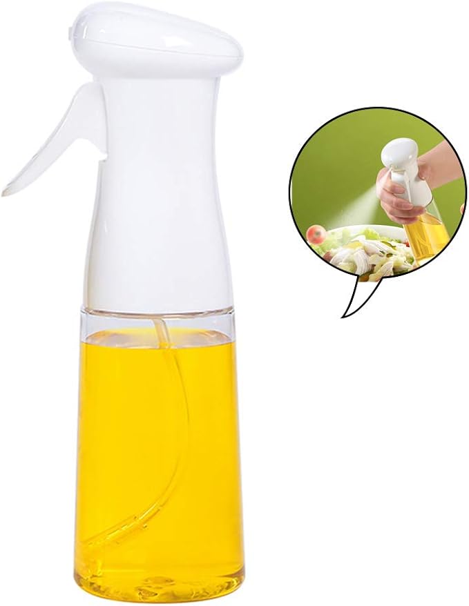 Oiler Bottle Oil Sprayer Barbeque Vinegar Dispenser Cooking Baking BBQ Roasting Oil Spray Bottle, Black Oil Dispenser Bottle for Kitchen(1pc red)