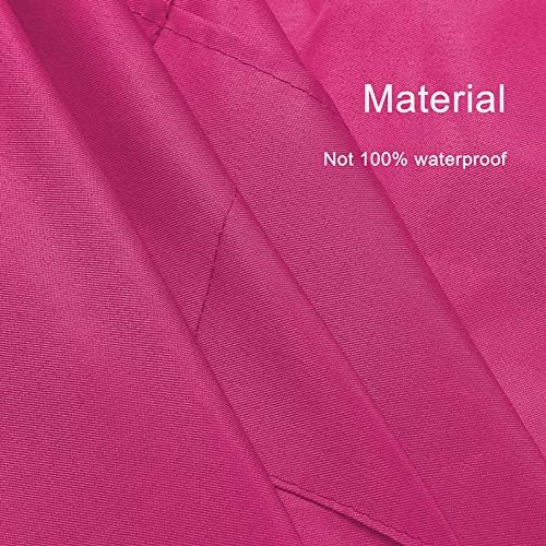 Pink 6PCS Apron for Women Adult Unisex Durable with 2 Front Pockets Washable Chef Cooking Baking Kitchen Restaurant Crafting Painting Aprons