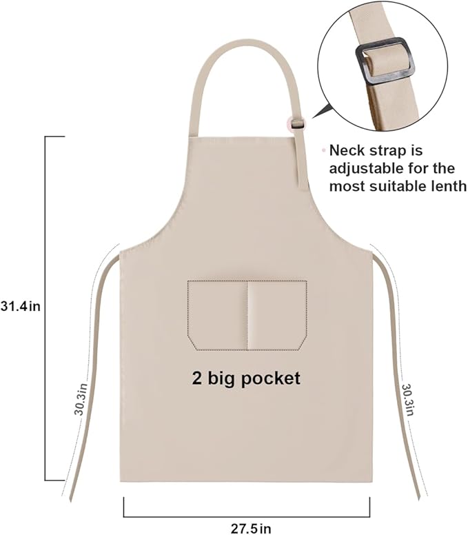 Funny Aprons for Women with Pockets for Baking Cooking,Cute Birthday Christmas Gifts for Mom Wife Friends Sister