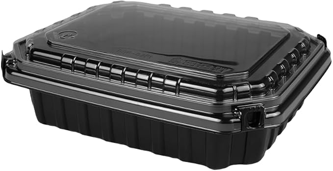Ultra-Cold Freezer Storage (-30°C/-22°F), Frozen Meal Prep Container with Lids, Microwave & Freezer-Safe, Perfect for Frozen Meat, Seafood and Hot Meals, 10" x 8.2" x 2.7", 10 Packs