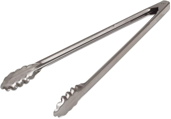 Edlund 4416HDL 16 inch heavy duty stainless steel restaurant tongs with Lock, 1 pack