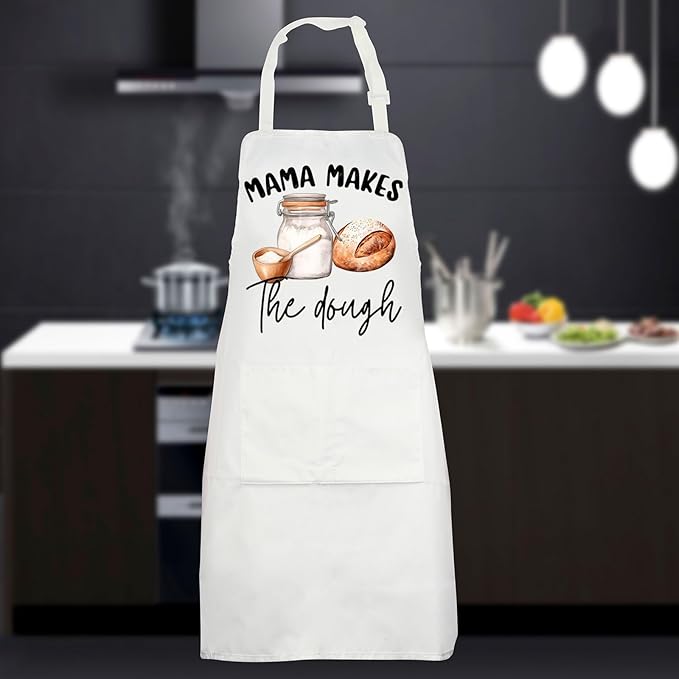 JNIAP Bread Baking Apron Bread Baker Aprons i Loaf Sourdough Baking Mom Gifts Baking Master Apron