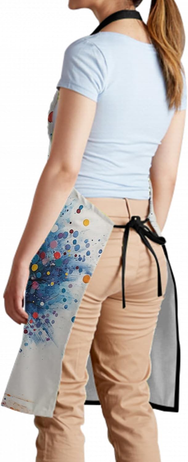 Imiss Waterproof Stain-Resistant Cooking Chef Aprons for Grill BBQ Baking 27 X 31 Inch