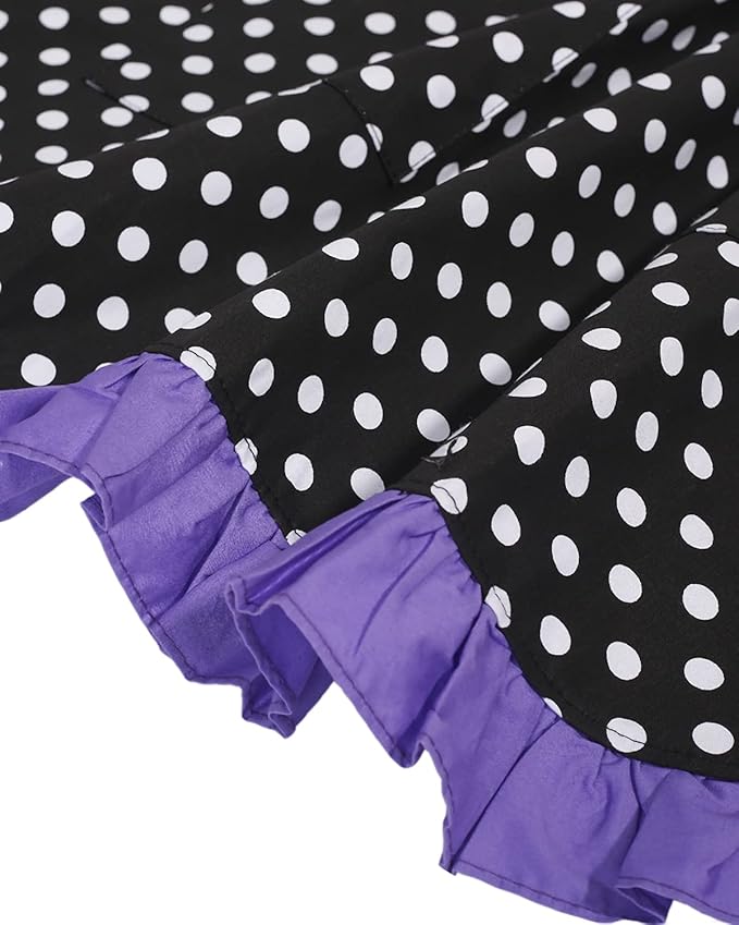 RosieLily Retro Aprons for Women with Pockets Vintage Apron Kitchen Apron for Cooking Baking Cute
