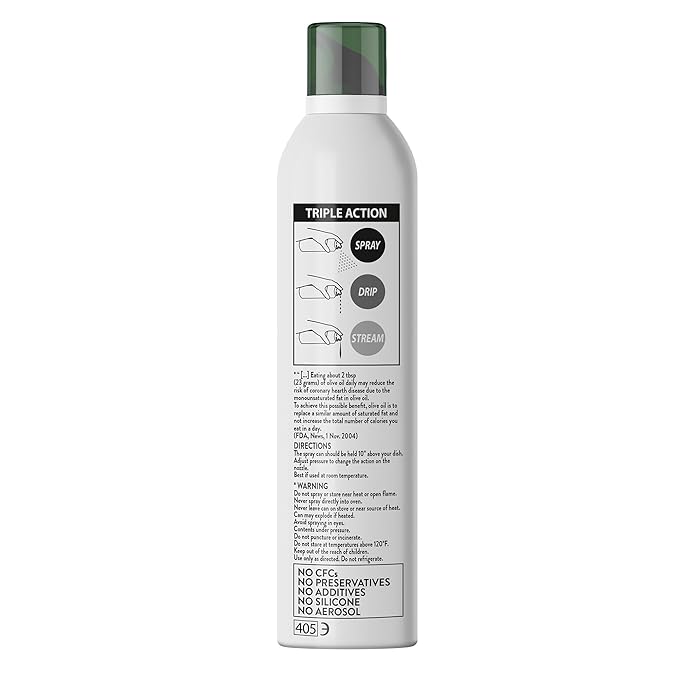 Mantova Extra Virgin Olive Oil Spray 8.5 oz. Spray Bottle - Manage Oil Amount - Great For Salads & Cooking