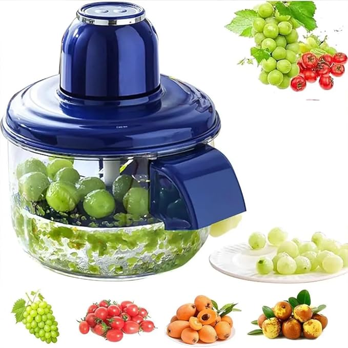 Electric peeler fruits and vegetables, electric grape peeling machine, peeler skin remover tool for small fruits, with USB wireless charging, a good helper for home kitchens.