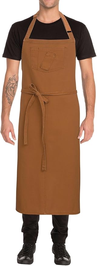 Chef Works Unisex Rockford Chefs Bib Apron