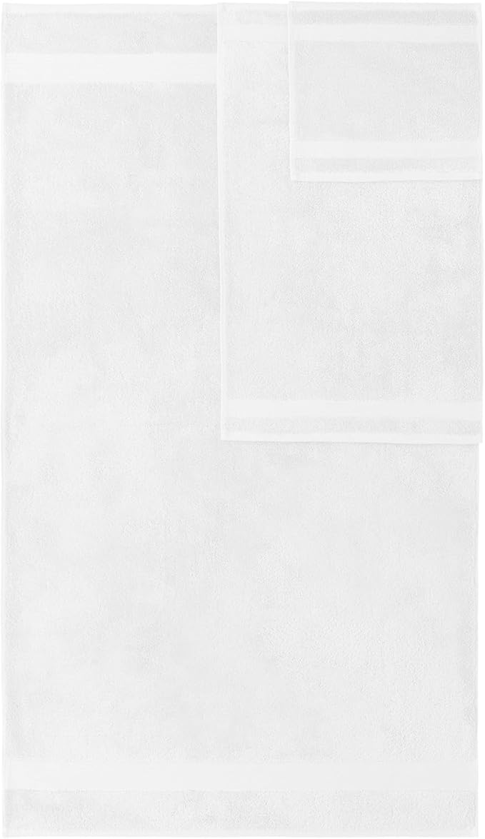 Classic Turkish Towels CTT - Premium Washcloths 12 Pack Set, 100% Turkish Cotton, Highly Absorbent & Quick Dry, Face Towels Wash Cloths for Hotel, Spa & Gym | 12"x12" (White)