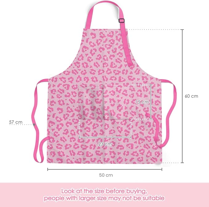 SANDJEST Kids Apron with Chefs Hat Set, Kitchen Apron Gifts