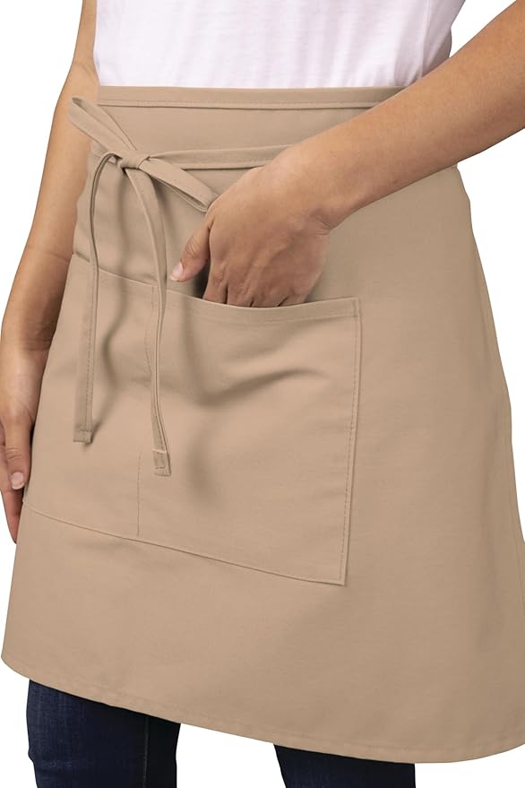 Chef Works Unisex Half Bistro Server Apron