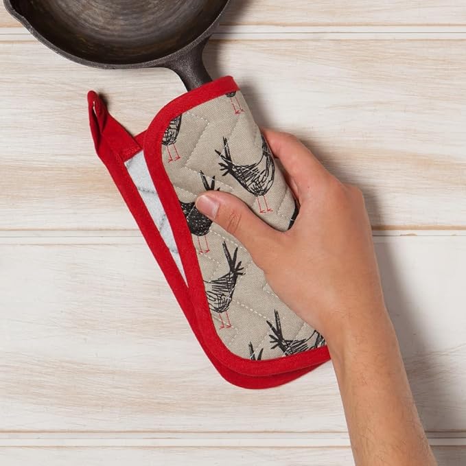 Now Designs Chicken Scratch Pot Holder