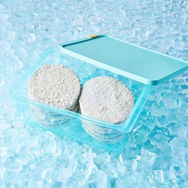 LocknLock HFL105 Freezer Fit Plastic Food Storage Container with Lid for Kitchen, Lunch, Meal Prep, and Leftovers, BPA-Free, Airtight, Leakproof, Microwave, Dishwasher-Safe, 2.2L