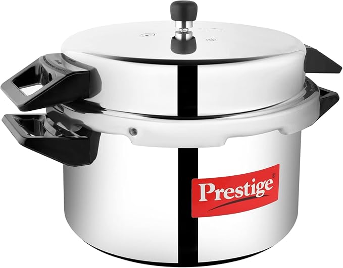 Prestige Popular Aluminium Pressure Cooker, 16 Liters