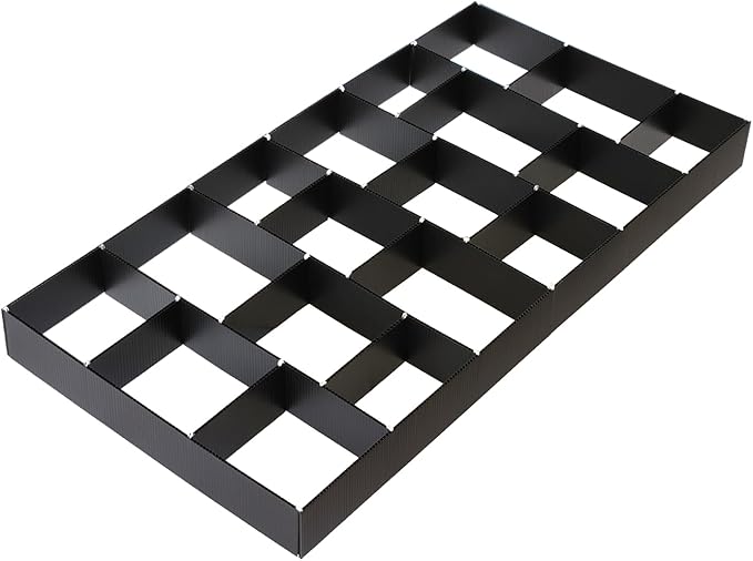 DRAWER DADDY The world’s most customizable grid drawer dividers for the kitchen, bathroom, desk, and more. DIY dividers can be cut to fit small, shallow spaces or adjustable for very large drawers.