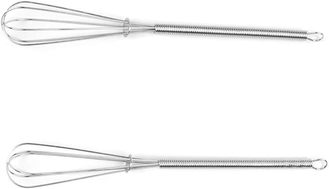 Fox Run Chrome Mini Whisk, 7.25 x 1.25 x 1.25 inches, Metallic
