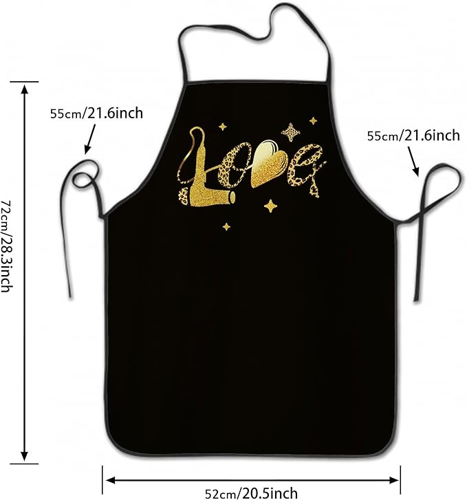 Funny Apron for Men Women Baking Gardening Sewing BBQ Waterproof Cute Gifts