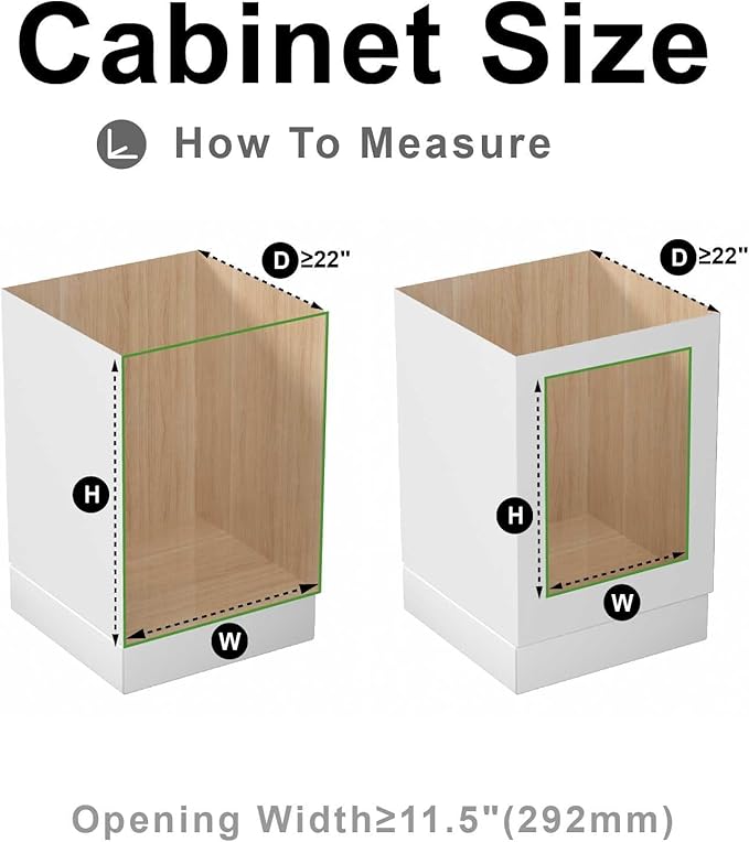 2 Tier Pull Out Pot and Pan Organizer,(11½"W x 22" D) Pull Out Cabinet Organizer for Pot Pan Lid Organization, Individual Pull Out Cabinet Organizer for 15 inch and above cabinet (11½"W x 22"D)