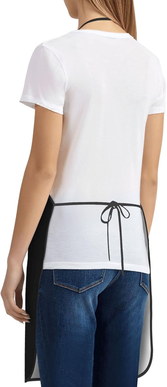 2Pcs Apron Waterdrop Resistant The Boss &The Real Boss Aprons Funny Cooking Kitchen Aprons for Women Men Chef Valentine's Day Gifts Wedding Gifts for Couple Cool Bridal Engagement Gifts