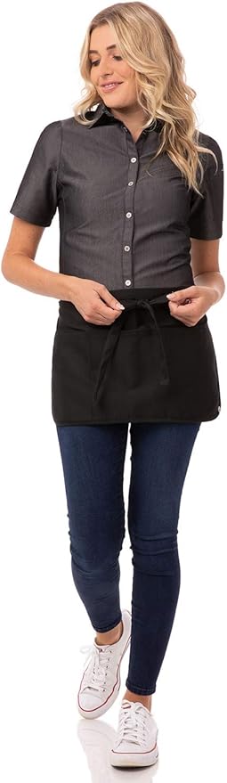 Chef Works Unisex Reversible Waitress Apron