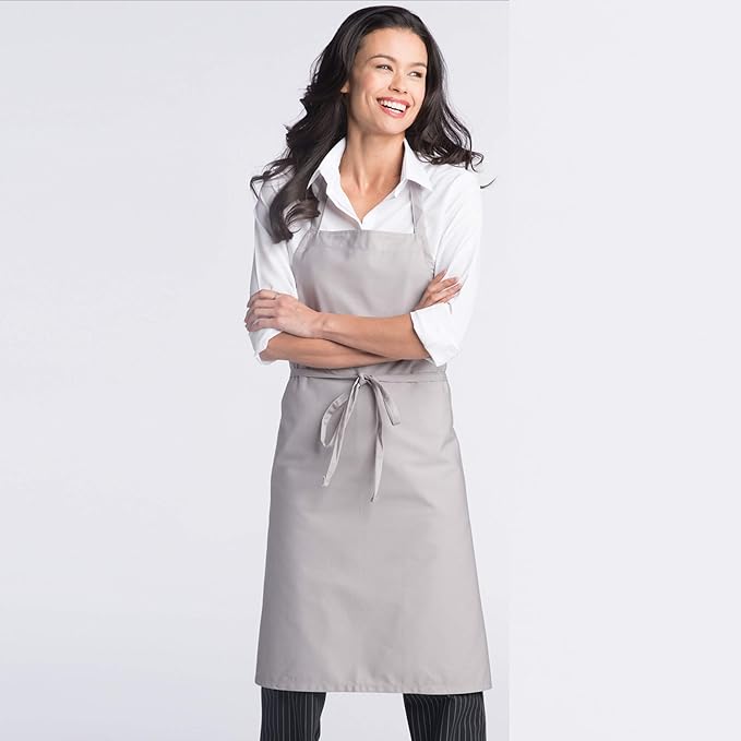 Uncommon Threads Unisex Classic Restaurant Bib Apron for Work Uniform