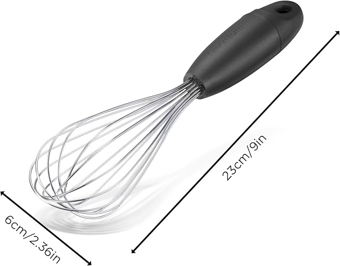 Dreamfarm Black/Silver Polypropylene/Stainless Steel Mini Flisk