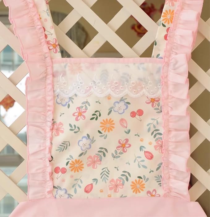 CRB Fashion Womens Cooking Baking Apron | Ladies, Woman, Kitchen Chef Aprons with Pocket