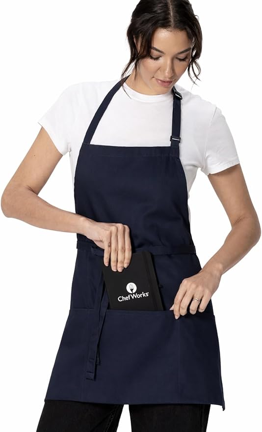 Chef Works Unisex Three Pocket Apron