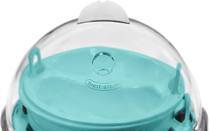 Elite Gourmet Easy Electric 7 Egg Capacity Soft, Medium, Hard-Boiled Cooker Poacher, Scrambled, Omelet Maker with Auto Shut-Off and Buzzer, BPA Free