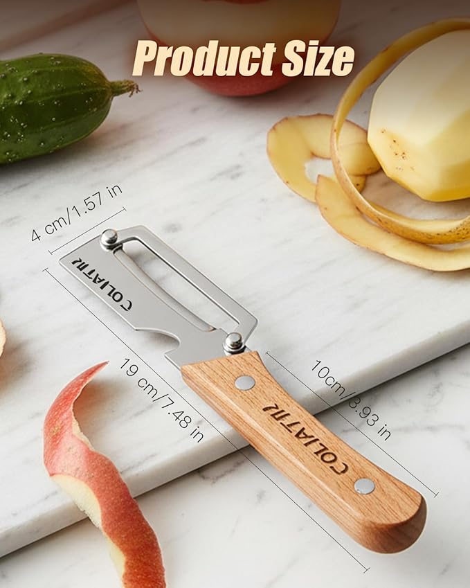 Kiwi Peeler Multifunctional Vegetable Peeler Stainless Steel Potato De Papas Kitchen Shears and Pineapple Peelers Fruit Food Pelador De Verduras Apple Corer Paring Knife Carrot Shredder (3pcs)