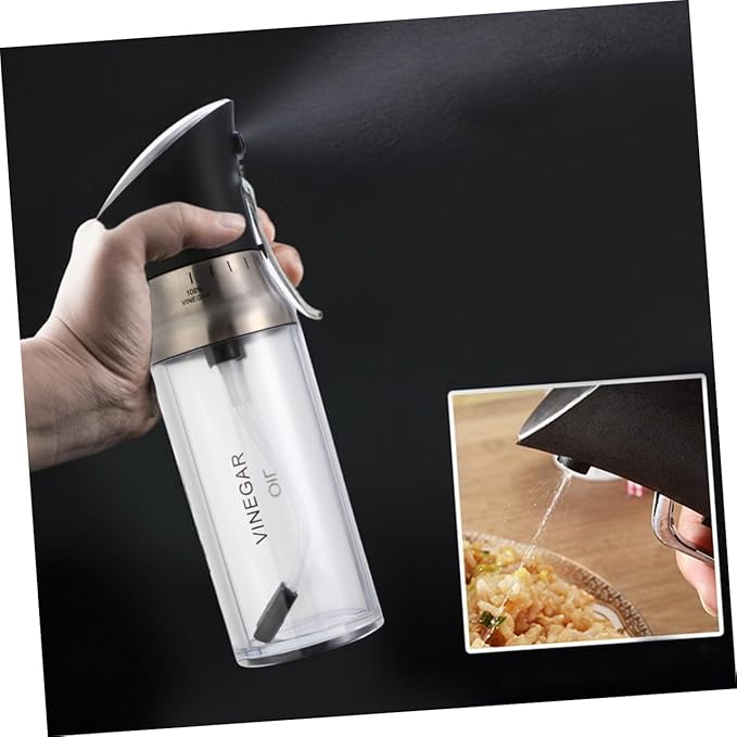 LIFKOME Oil Bottle Dispenser 200ml Sauce Sprayer Easy to Clean Dry Olive Oil Vinegar Sprayer