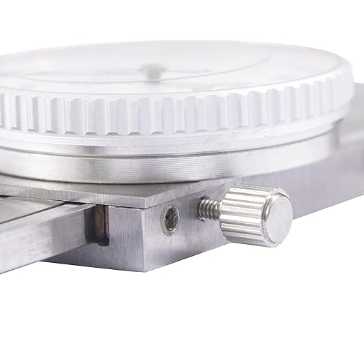 PEC Dial Caliper 0-4 Inch, Stainless Steel Precision Measuring Tool with Shock-Proof Dial, High Accuracy ±0.001"