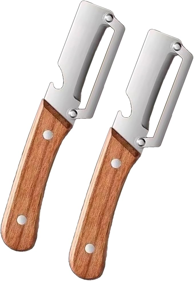 2pcs Multi-Functional Vegetable Peeler for Kitchen,2 in 1 Multi Functional Vegetable Peele,for Fruit Apple Potato Pumpkin Papaya Zucchini