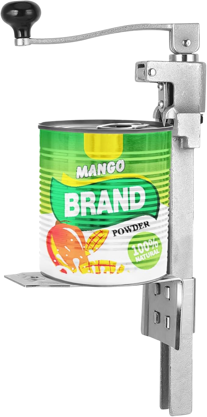 Commercial Can Opener Heavy Duty - Yeipower Industrial Manual Can Opener Opens Up to 11" Tall Cans
