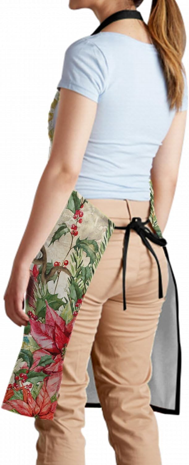Imiss Waterproof Stain-Resistant Cooking Chef Aprons for Grill BBQ Baking 27 X 31 Inch