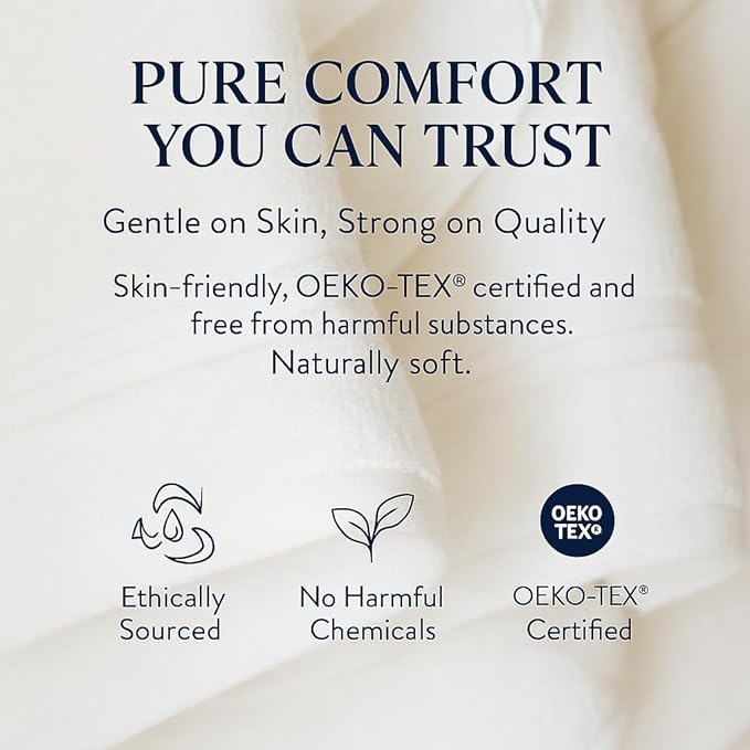 Milara Large Cotton Bath Sheet (35x70 Inches), Bath Sheets Extra Large Cotton, Oversized White Bath Towel, Ultra Soft, Thick & Highly Absorbent, Hotel Quality Spa Towels