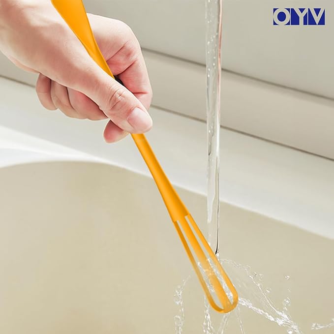 OYV multifunctional mini whisk,mini spoon,small whisks for cooking,tiny whisk 2 pieces,mini small wisk,for Blending,Whisking,Beating Ingredients, Mixing Sauces