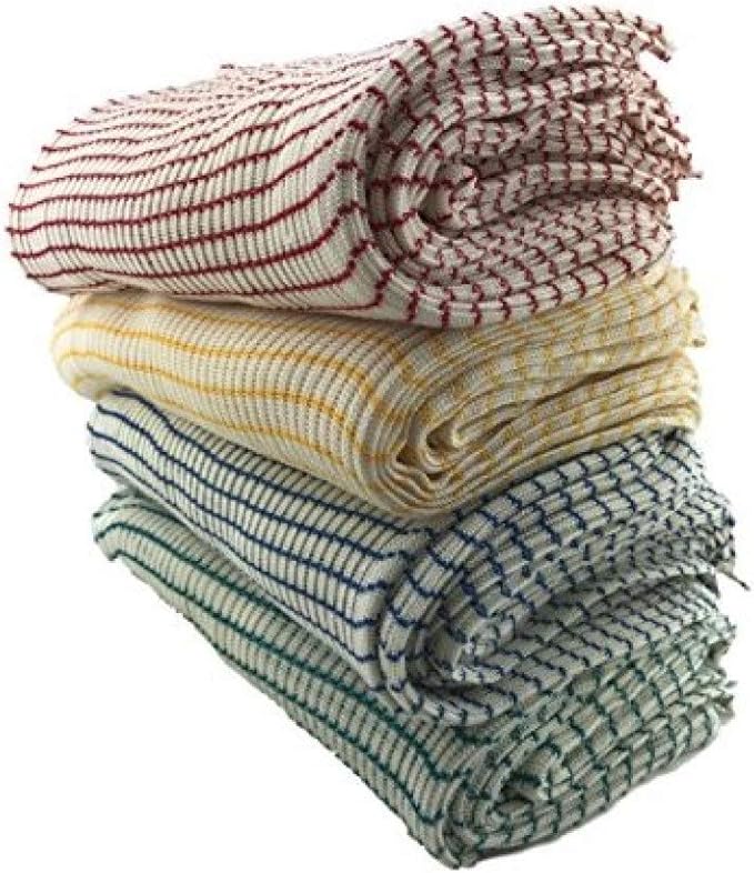 World's Best Dish Cloths - Set of 12 - Assorted Colors