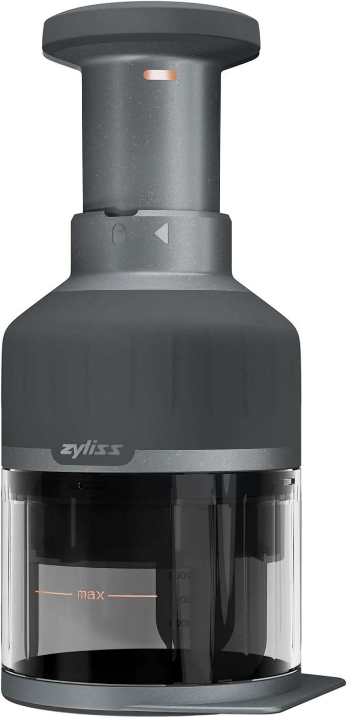 Zyliss Zick Zick Classic Food Chopper - Convenient for Easy, Healthy Meal Prep - Manual Vegetable Chopper with Stainless Steel Blades - Compact & Dishwasher Safe - Zick Zick 3.0