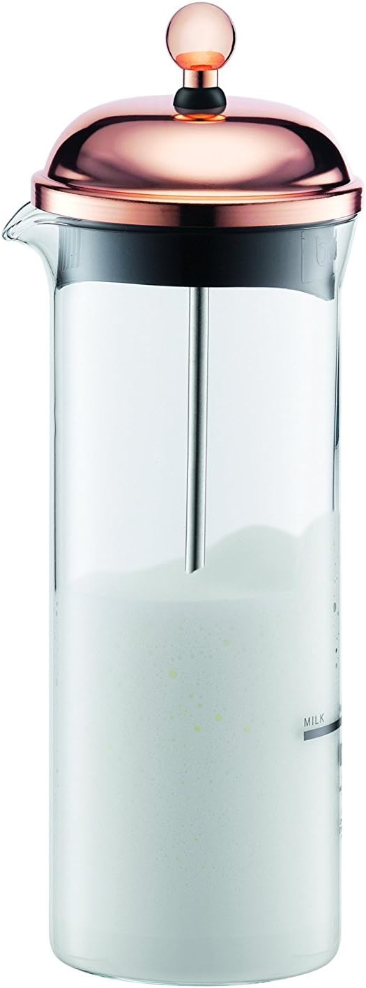 Bodum Chambord Classic Milk Frother, 5 Ounce, Copper