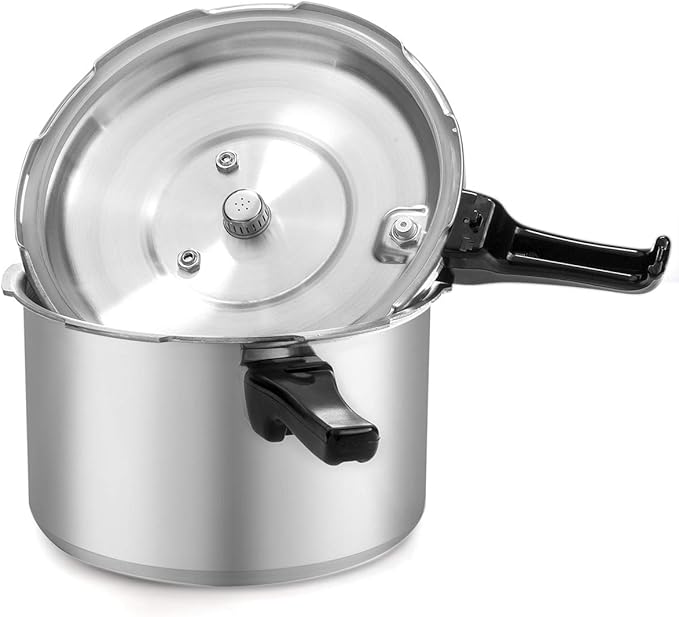 Barton 6.0 Quart Pressure Cooker Pot Release Valve Aluminum Canning Cooker Pressure Release Pot Stove Top Instant Fast Cooking Stovetop Pressure Canner Pot Gas Stoves, (5.67L)